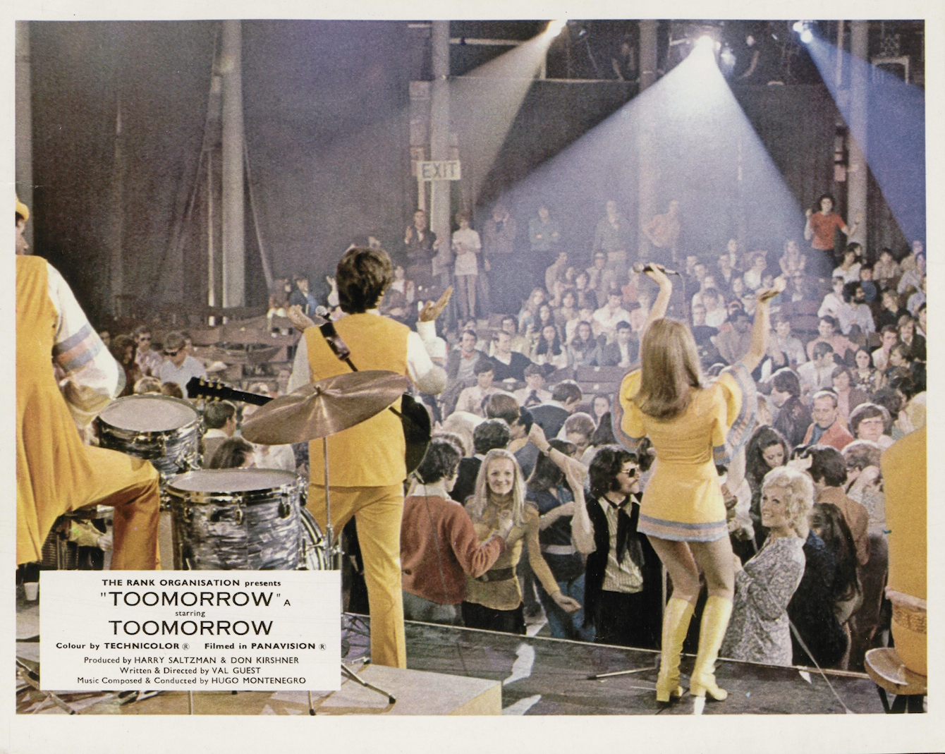 Toomorrow Blu-ray BFI release, movie lobby card, Olivia Newton-John