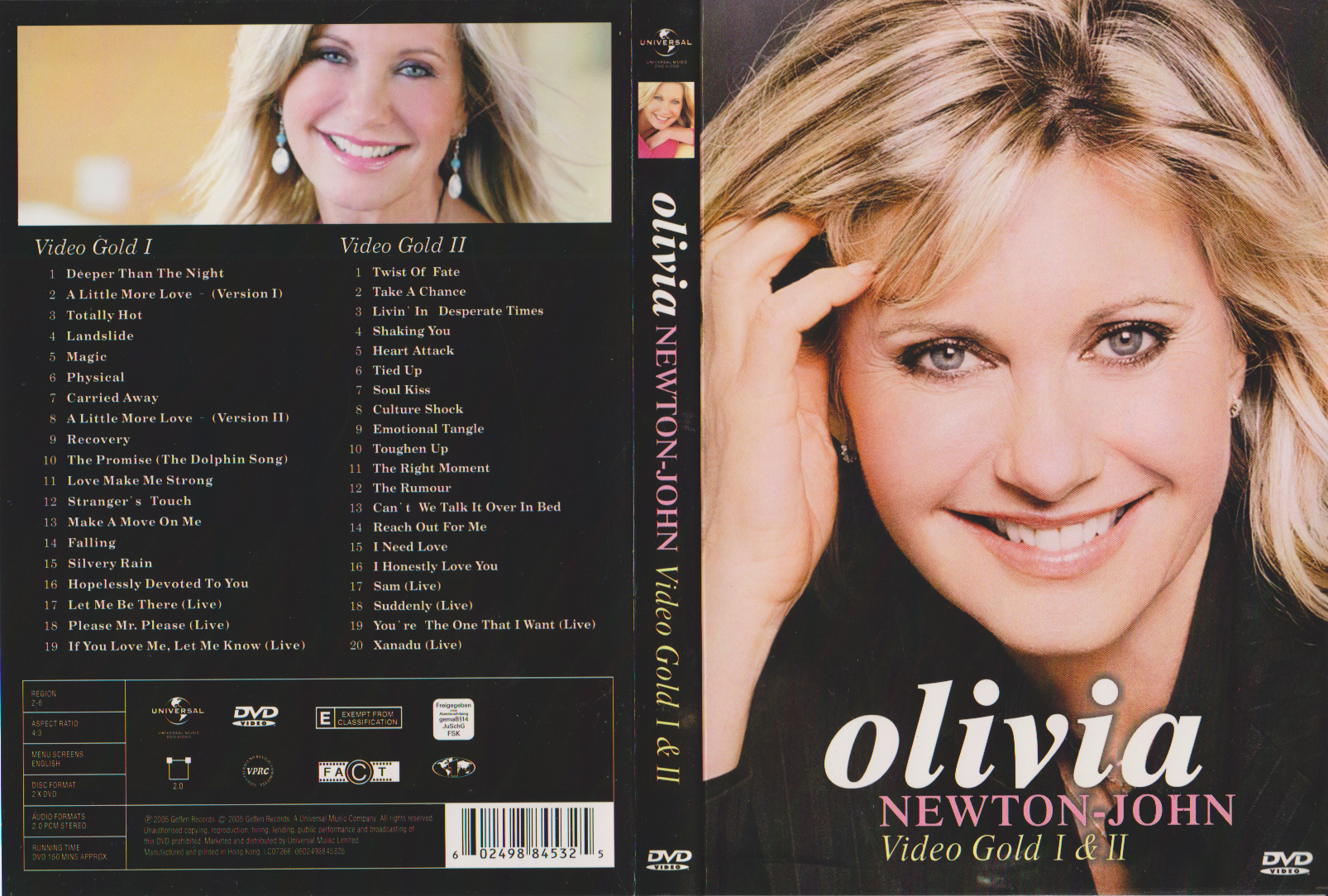 Video Gold I and II - DVD from Hong Kong Video Gold I and II - DVD from Hong Kong