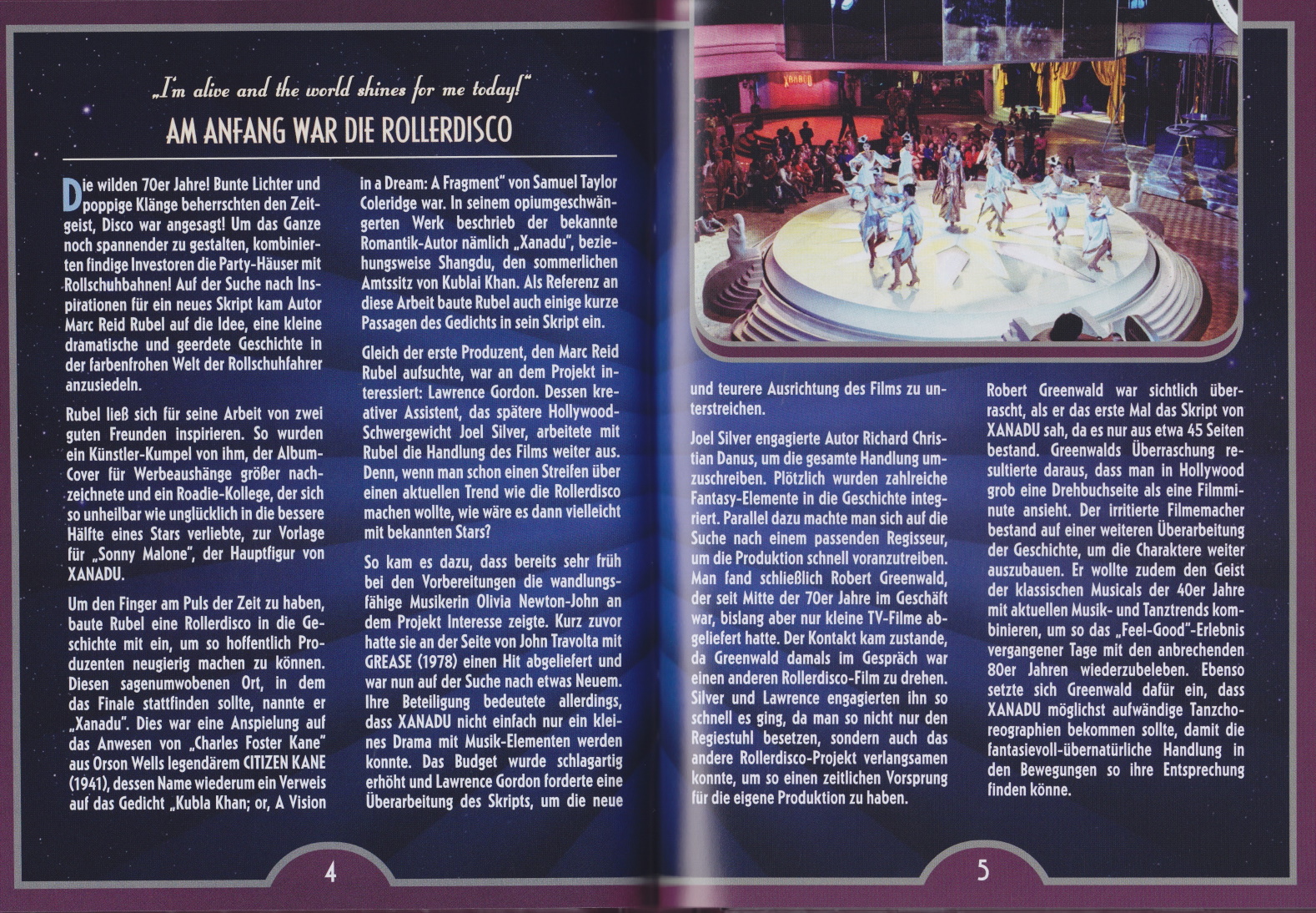 Xanadu - Blu-ray and DVD Deluxe Edition from Germany