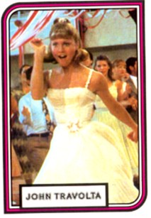 Grease trading card