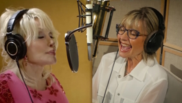 Olivia Newton-John and Dolly Parton Jolene screenshot