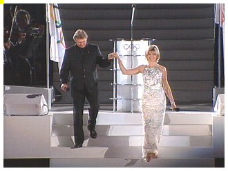 Olivia Newton-John and John Farnham Olympic Opening Ceremony 2000