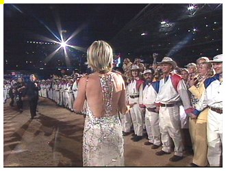 Olivia Newton-John and John Farnham Olympic Opening Ceremony 2000