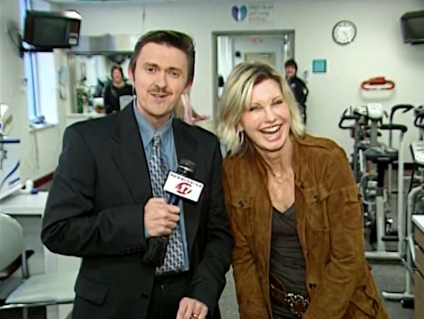 Olivia Newton-John with Scot England October 2006