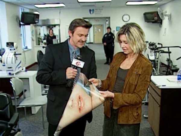 Olivia Newton-John with Scot England October 2006