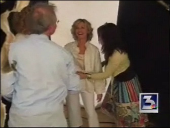 Olivia Newton-John, Las Vegas TV 2006 Grace and Gratitude photo shoot