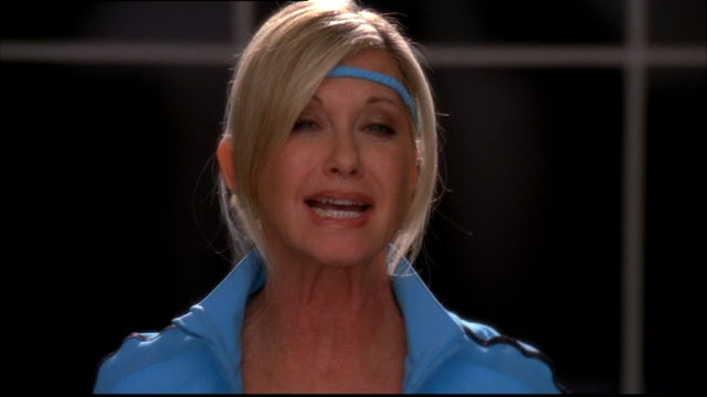 Olivia Newton-John in Glee 2010