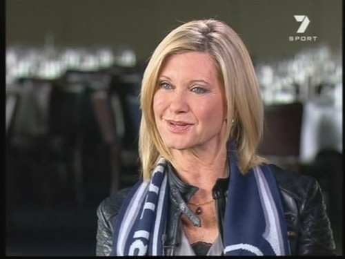 Olivia Newton-John Melbourne Cricket Ground 2011