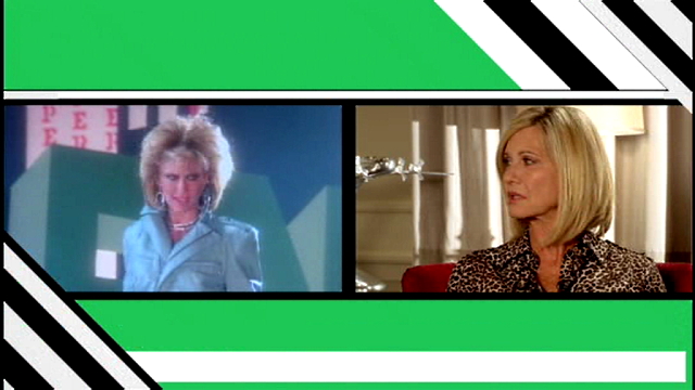 Olivia Newton-John and Brian Grant in Video Killed The Radio Star