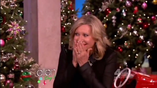 Olivia Newton-John and John Travolta on Ellen 2012