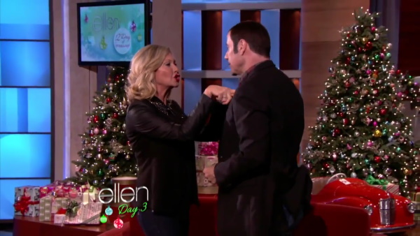 Olivia Newton-John and John Travolta on Ellen 2012