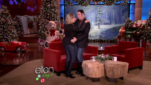 Olivia Newton-John and John Travolta on Ellen 2012
