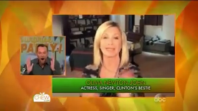 Olivia Newton-John on The Chew Feb 2015