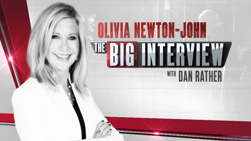 Olivia Newton-John on interview with Dan Rather 2016