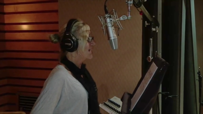 Olivia Newton-John and Kelly Lang in studio 2016