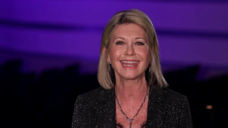 Olivia Newton-John on Stayin' Alive, A Grammy Salute To The Music of The Bee Gees 2017