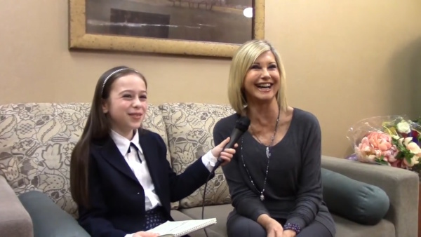 Shayna interviews Olivia Newton-John April 2017