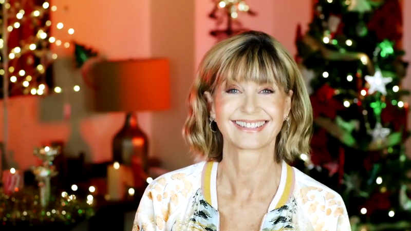 Olivia Newton-John Christmas message December 2020