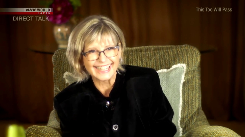 Olivia Newton-John on Direct Talk Japan February 2022