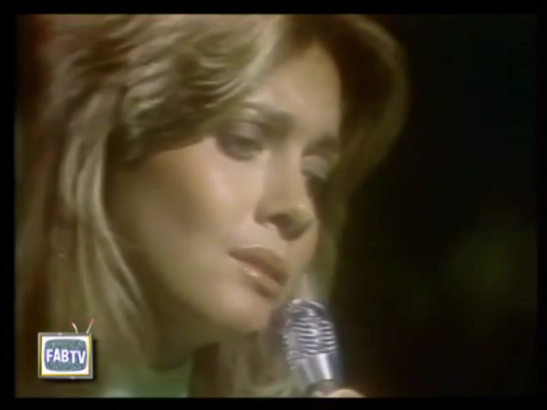 Olivia Newton-John I Honestly Love You dressed in green