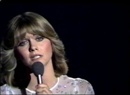 Olivia Newton-John on the Big Top, Royal Windsor Silver Jubilee Show May 1977 UK