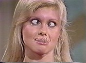 Olivia Newton-John on the Mike Douglas show Funny face!