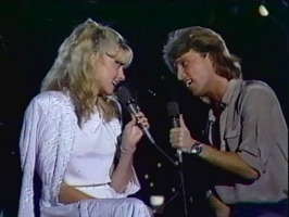 with Andy Gibb