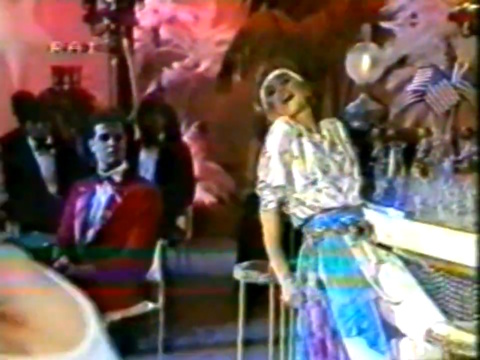 Olivia Newton-John on Che si Beve Stasera, Italy 1981