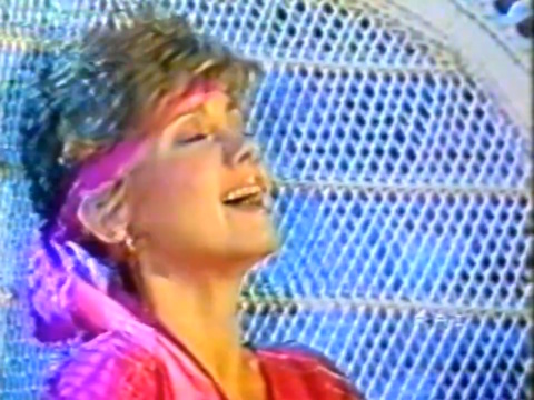 Olivia Newton-John on Che si Beve Stasera, Italy 1981