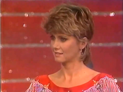 Olivia Newton-John on Sabado Sensacional Venezuela Feb 1982