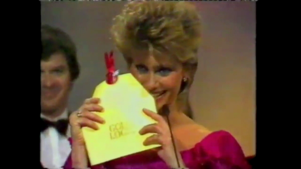 Olivia Newton-John Logie Awards March 1982