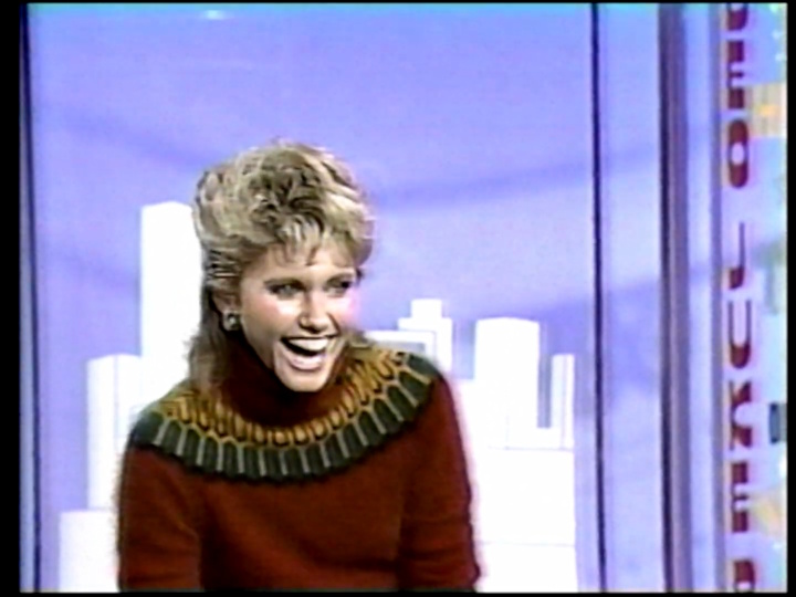Olivia Newton-John HBO bloopers, January 1983
