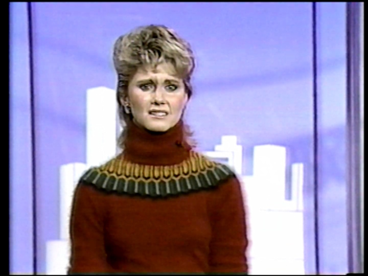 Olivia Newton-John HBO bloopers, January 1983