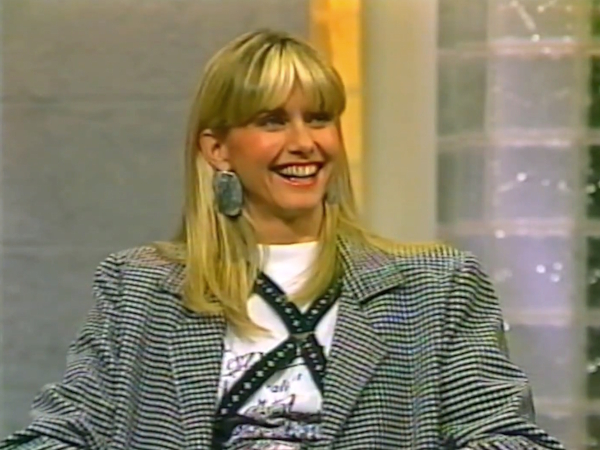 Olivia Newton-John and Pat Farrar on The Bert Newton Show July 1989