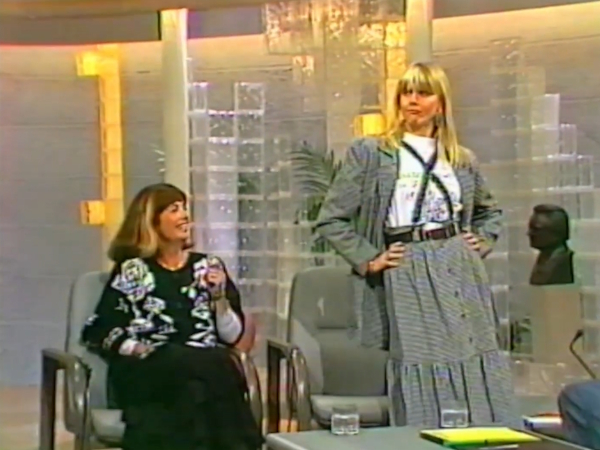 Olivia Newton-John Bert Newton Show 1989