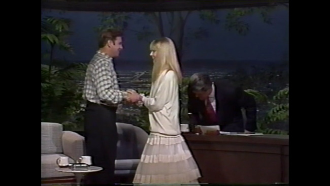 Olivia Newton-John on The Tonight Show 1989