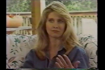 Olivia Newton-John on Hollywood Pet Corner 1992