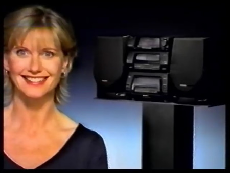 Olivia Newton-John Panasonic ads Australia 1996